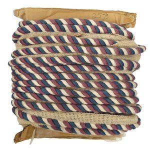 Cord Rope Trim Sewing Notions 24 Yards 5-PIECES Upholstery Pillow Drapery Fringe